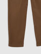 Pantalones camel CHINO para chicos-5