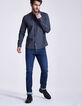 Jean slim bleu indigo Homme-10