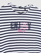 Girls’ sailor-stripe cotton dress, SMILEYWORLD tulle sleeves-3