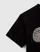 Black IKKS–MICKEY T-shirt, checkerboard Mickey image-7