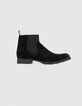 Zwarte Chelsea boots in suèdeleer Heren-1