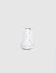 Men’s white leather trainers-2