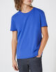 Men’s electric blue DRY FAST T-shirt-1