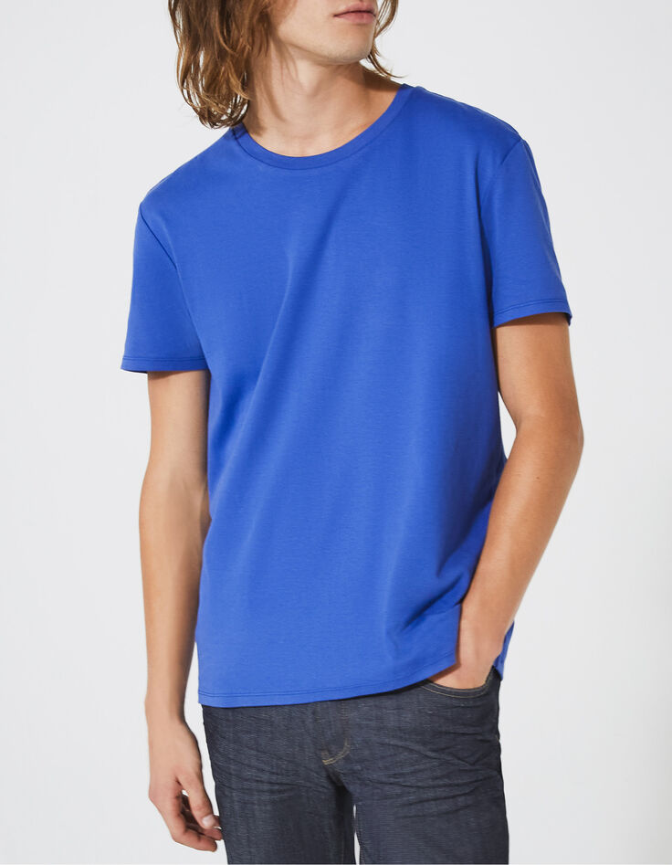 Tee-shirt bleu électrique DRY FAST Homme-1