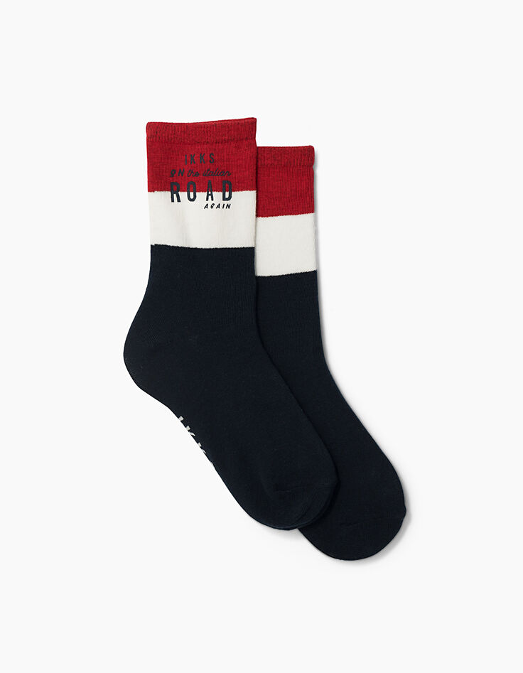 Chaussettes grises garçon -4