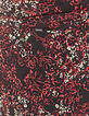 Damesrok midilengte bloemenprint detail volant-4