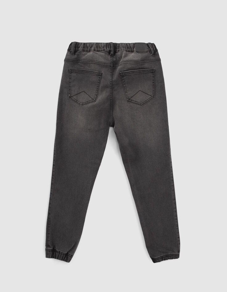 Boys’ black faded JOGGER jeans-4