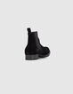 Men’s black suede Chelsea boots-3