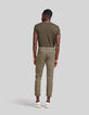 Pantalon chino SLIM kaki Homme-7