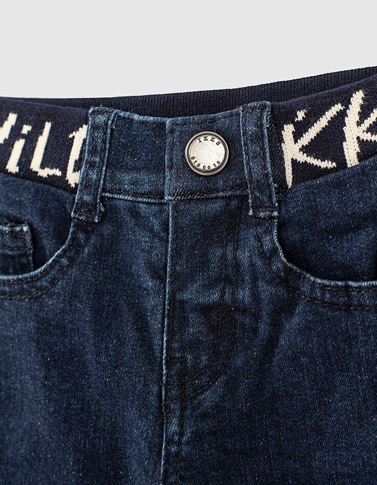 Blue Vintage Jeans mit Schriftzug am Bund für Babyjungen-2