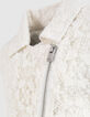 Girls’ off-white lace biker-style jacket-6