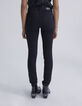 Zwarte slim jeans sculpt up-effect studs opzij Dames-3