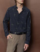 Camisa SLIM negra rayos Pure Edition hombre-1