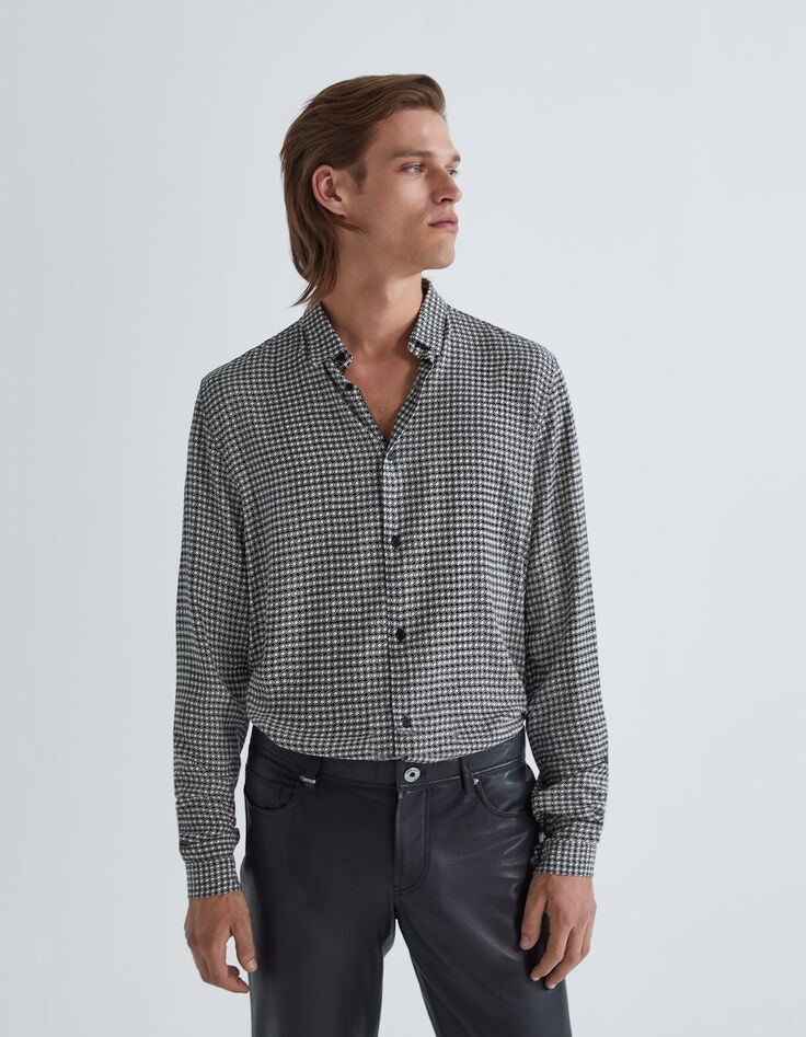 Men’s Pure Edition - LENZING™ ECOVERO™ shirt, retro dots-2