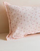 Coussin rose gaze de coton biologique GABRIELLE PARIS-3