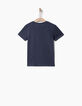 Blaues Kinder-T-Shirt-3