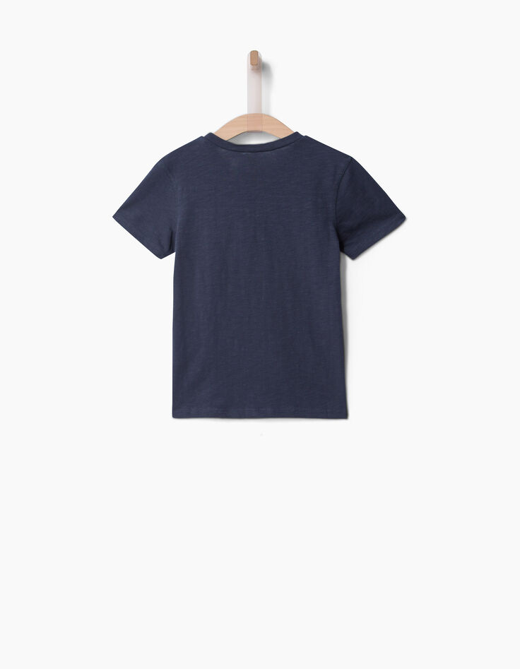 Blaues Kinder-T-Shirt-3