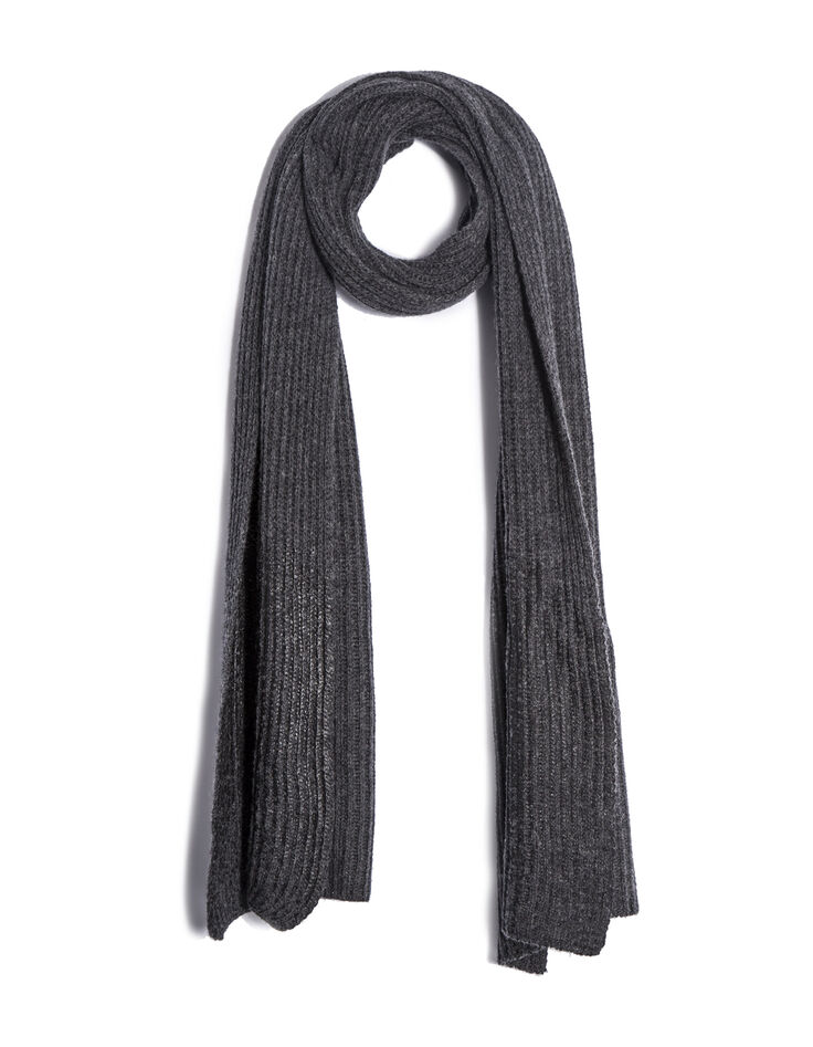 Men's grey scarf-1