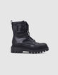 Women's black leather THE 1. rangers boots-1