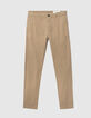 Pantalon chino SLIM beige Homme-2