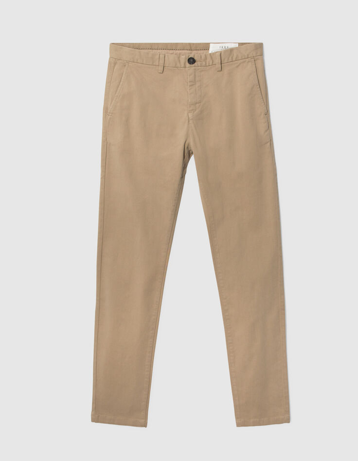 Pantalon chino SLIM beige Homme-2