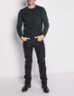 Pull vert homme-2