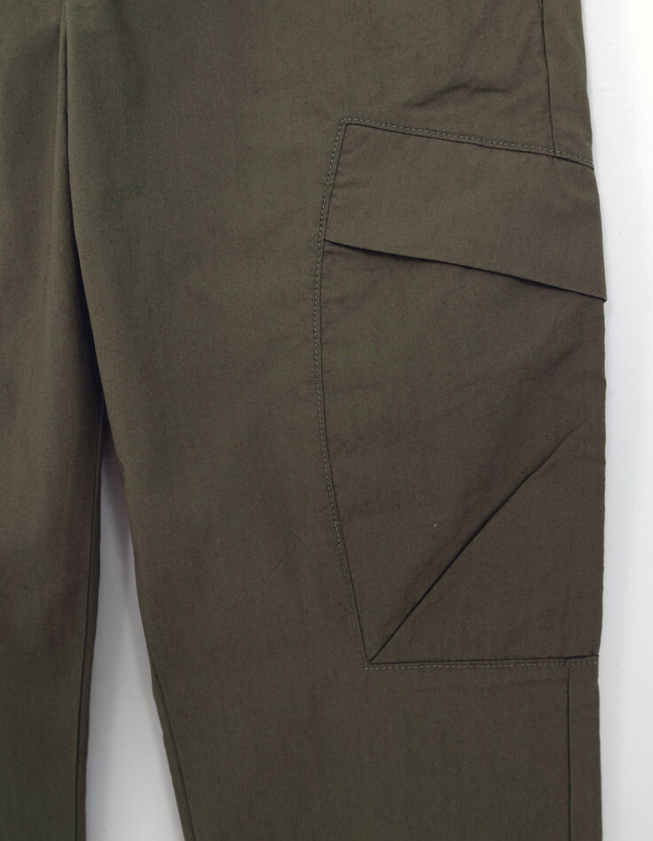 Khaki BATTLE-Hose für Jungen, Gummizug an Taille und Bein-4