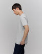 T-shirt L'Essentiel gris col V Homme-5