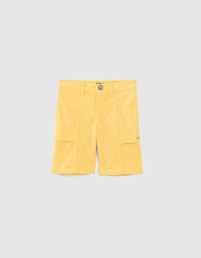 Bermudas BATTLE amarillo niño - IKKS