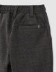 Pantalon gris chiné maille motif carreaux garçon-5