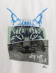 Cremeweißes Jungen-T-Shirt mit Luchs-Motiv -4