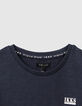 Tee-shirt navy Essentiel coton bio garçon-4