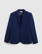 Veste de costume indigo seersucker Homme-6