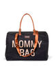 Sac à langer Mommy Bag noir typo or CHILDHOME-2