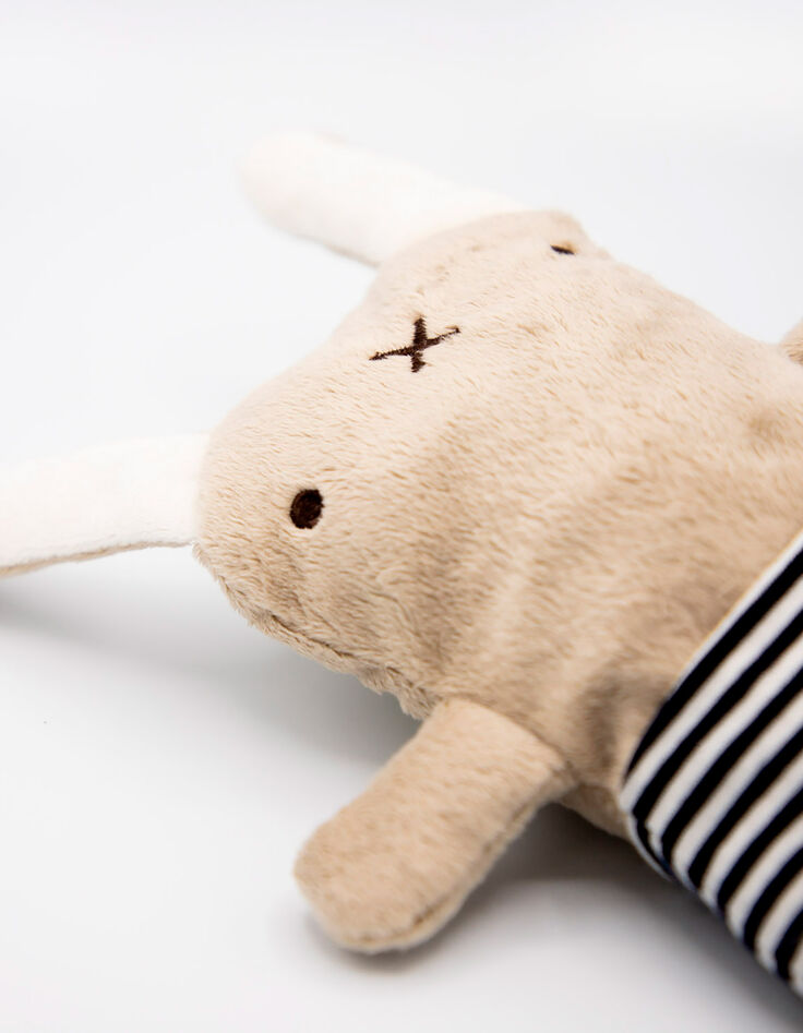 Petit lapin en peluche et sa culotte rayée RAPLAPLA-2