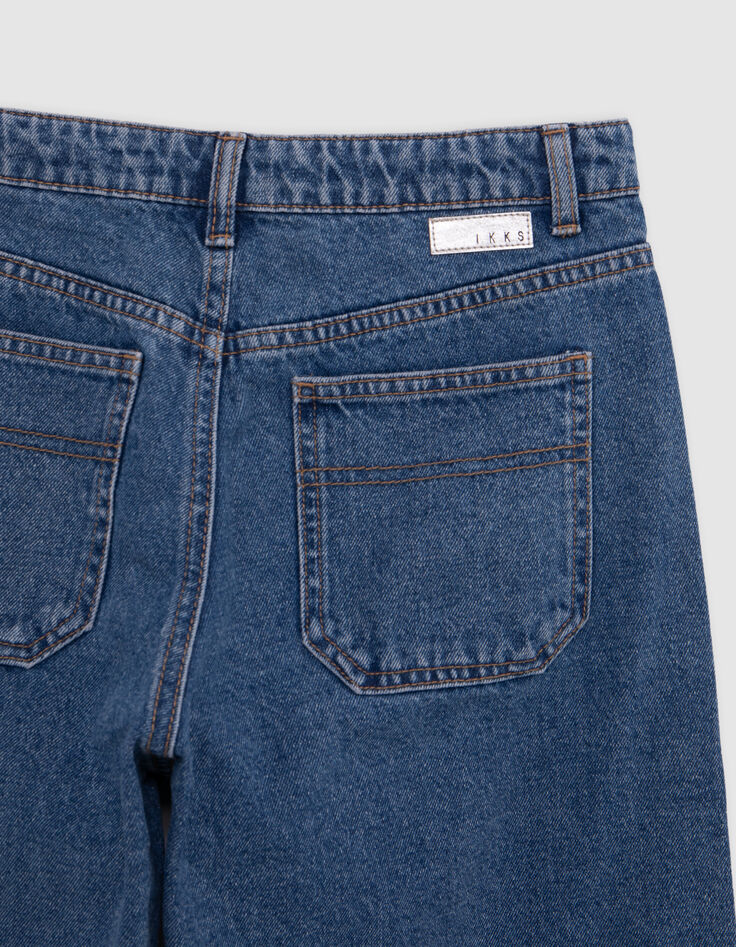 MOM blauwe waterloze jeans voor meisjes-6