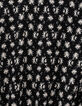 Schwarzes Mädchenwickelkleid mit Grafikblumenprint-5