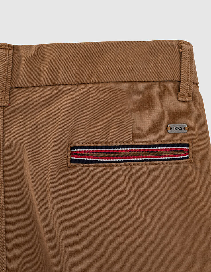 Pantalon chino camel garçon-6