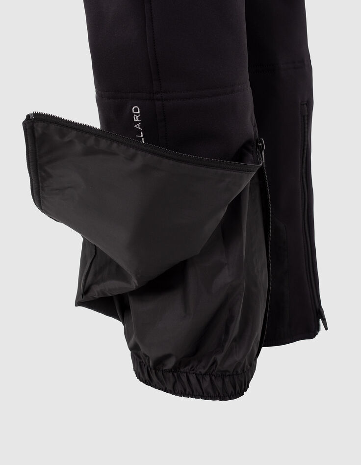 Women's black IKKS x DUVILLARD ski pants-8