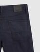 Marineblaue SLIM-Herrenjeans-4