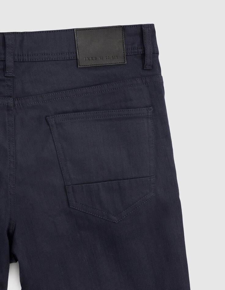 Men's SLIM-fit navy jeans-4