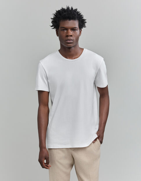 T-shirt blanc ABSOLUTE DRY Homme - IKKS