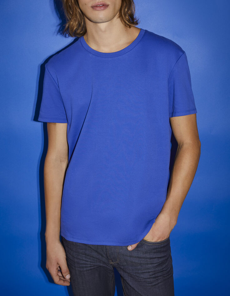 Men’s electric blue DRY FAST T-shirt-7