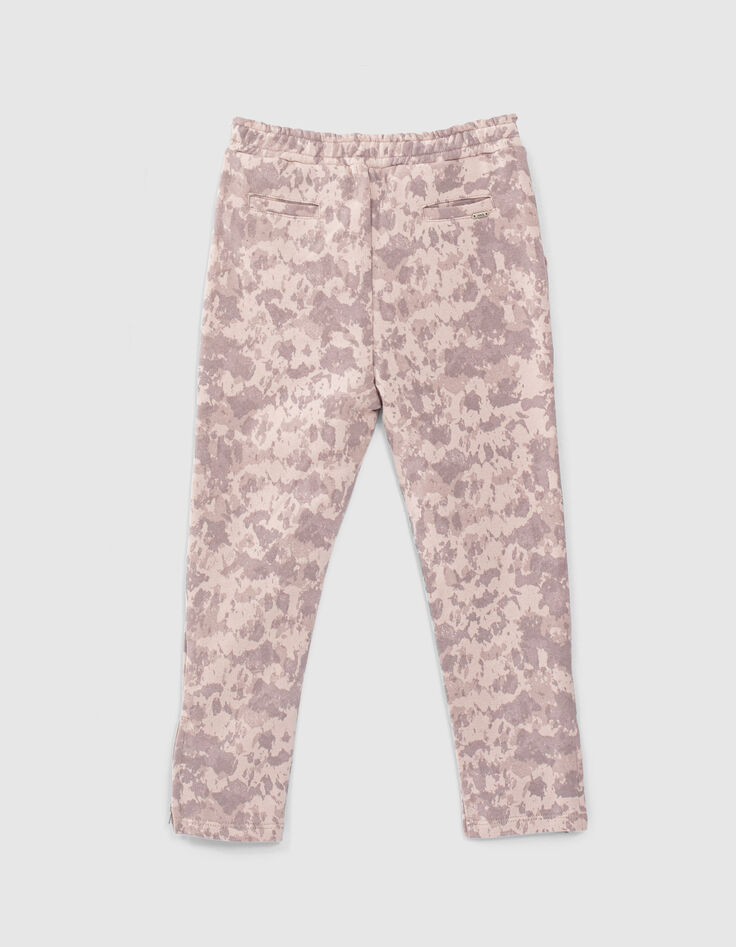 Parma Bio-Mädchen-Jogginghose mit Tie-and-Dye-Print-3