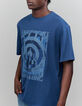 Men's visual cobalt T-shirt-4