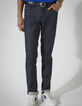Men's SLIM-fit raw denim jeans-2