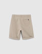 Bermuda CHINO beige garçon-5