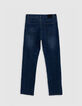 Straight blue jeans for boys-3