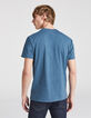 Eisblaues Herren-T-Shirt mit Landschaftsmotiv-3