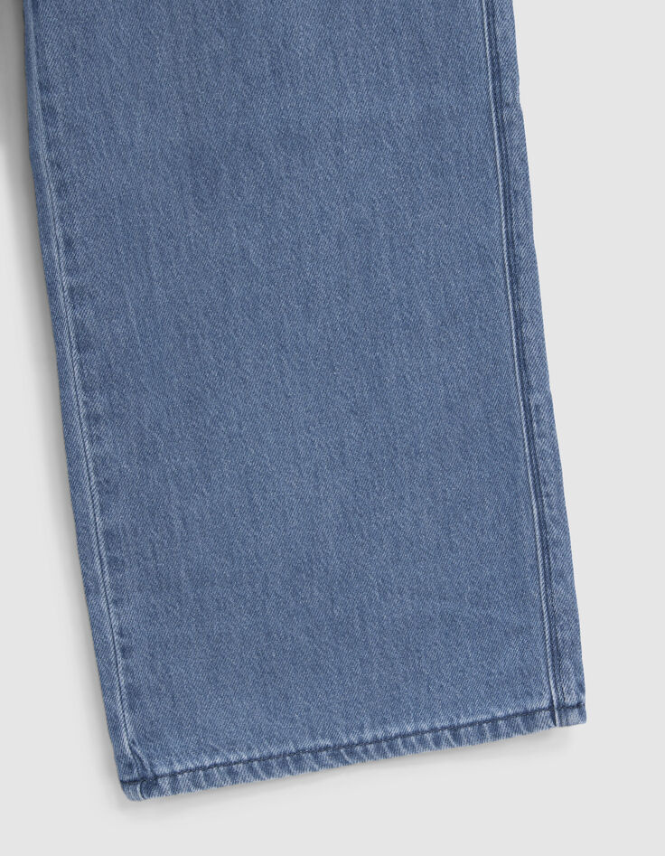 Blaue Extra-Large-Mädchencargojeans-5